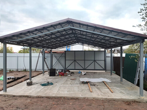 Навес для автомобиля, г.&nbsp;Чехов