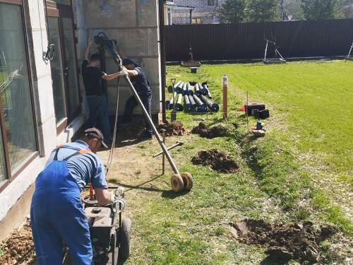 Монтаж свайного фундамента, г.&nbsp;Дмитров