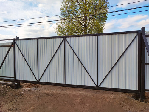 Откатные ворота, г.&nbsp;Щелково