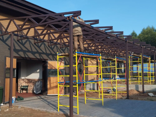 Навес вокруг дома, г.&nbsp;Солнечногорск